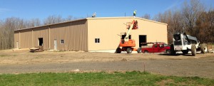 Warehouse being Built