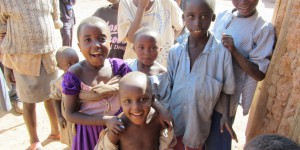 group of kids smiling