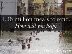 1.36 million meals to send. How Will You Help?