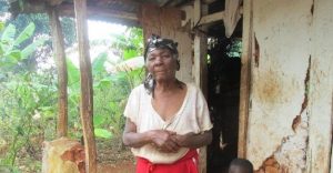 elderly Haiti woman