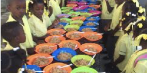 Haiti Children Eating